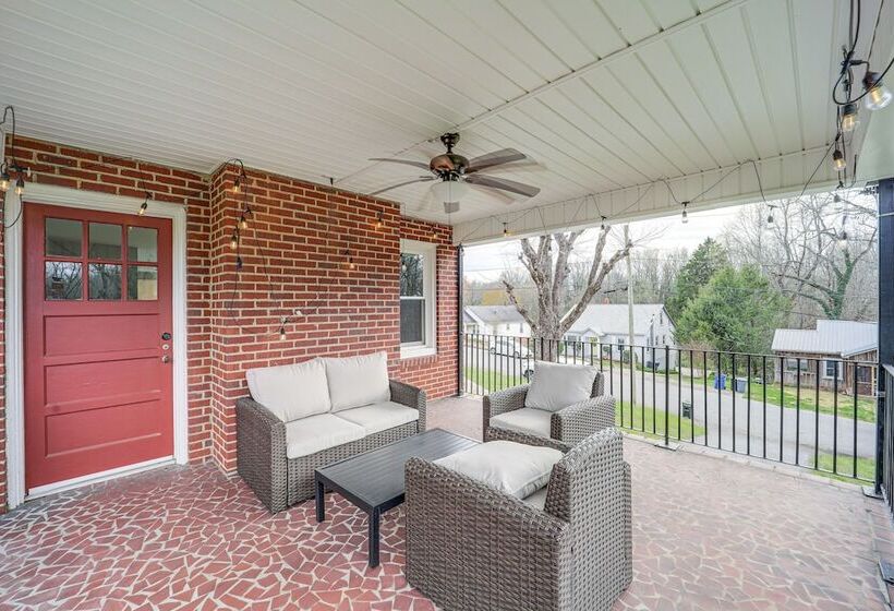 Historic Morganton Home W/ Patio & Fire Pit!