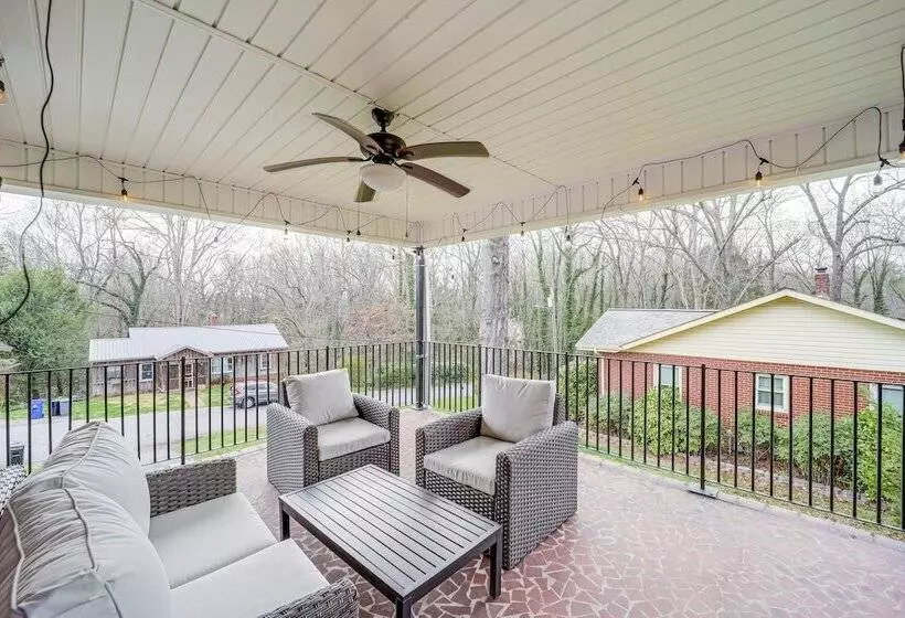 Historic Morganton Home W/ Patio & Fire Pit!