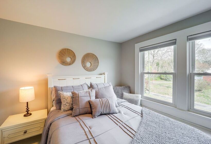 Historic Morganton Home W/ Patio & Fire Pit!