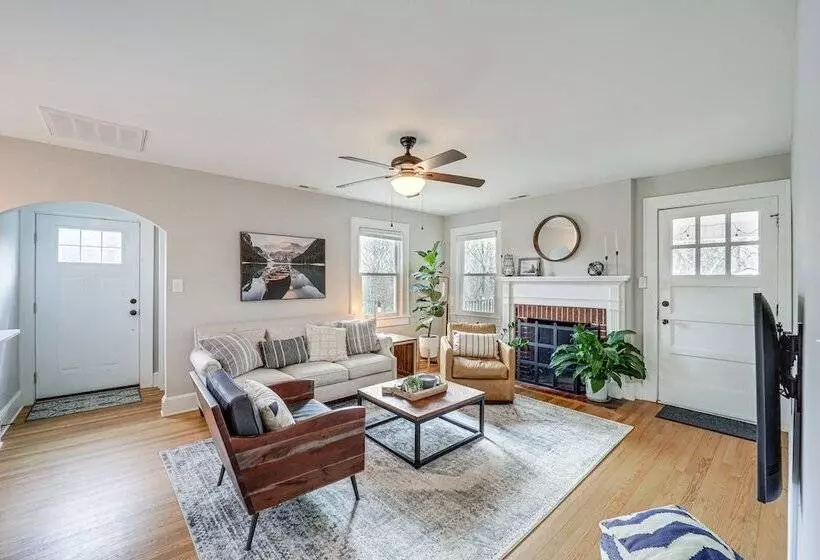 Historic Morganton Home W/ Patio & Fire Pit!