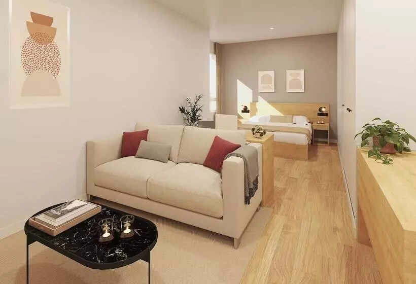 ホテル The Flexy Living Tres Cantos