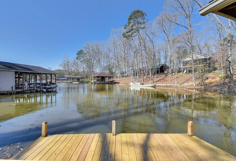 Waterfront Troy Home W/ Private Boat Dock!