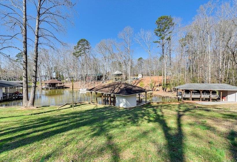Waterfront Troy Home W/ Private Boat Dock!