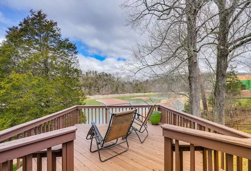 Duck And Bug S Cabin  On Boone Lake W/ Boat Dock!