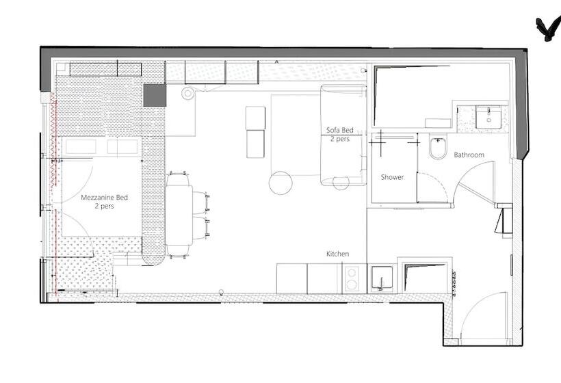 ホテル Yuna Montmartre   Apart