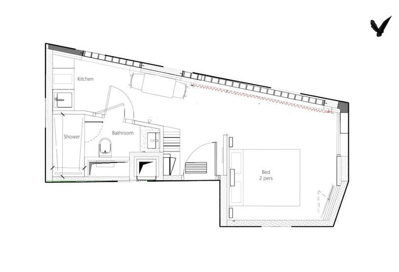 ホテル Yuna Montmartre   Apart