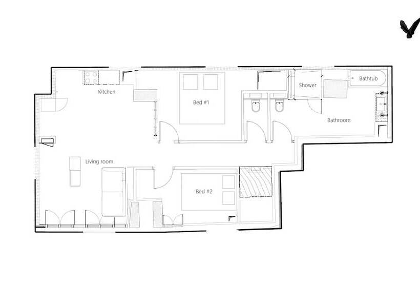 ホテル Yuna Montmartre   Apart