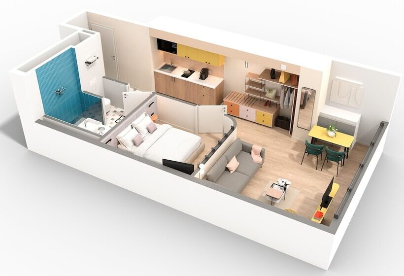 ホテル Yuna Montmartre   Apart