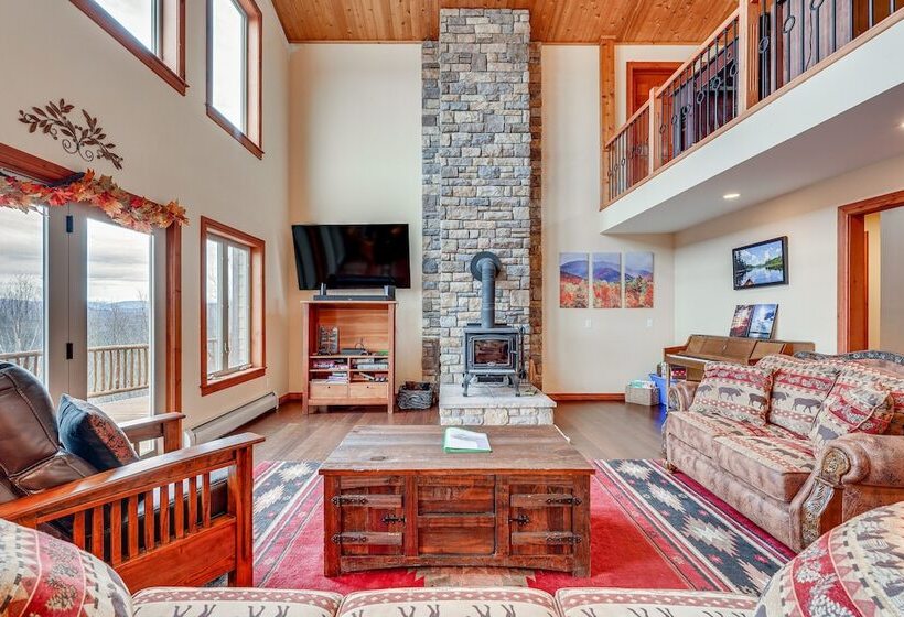 Saranac Lake Home W/ Deck, Grill & Mountain Views!