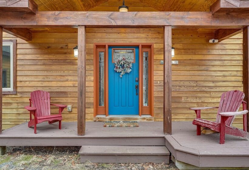 Saranac Lake Home W/ Deck, Grill & Mountain Views!