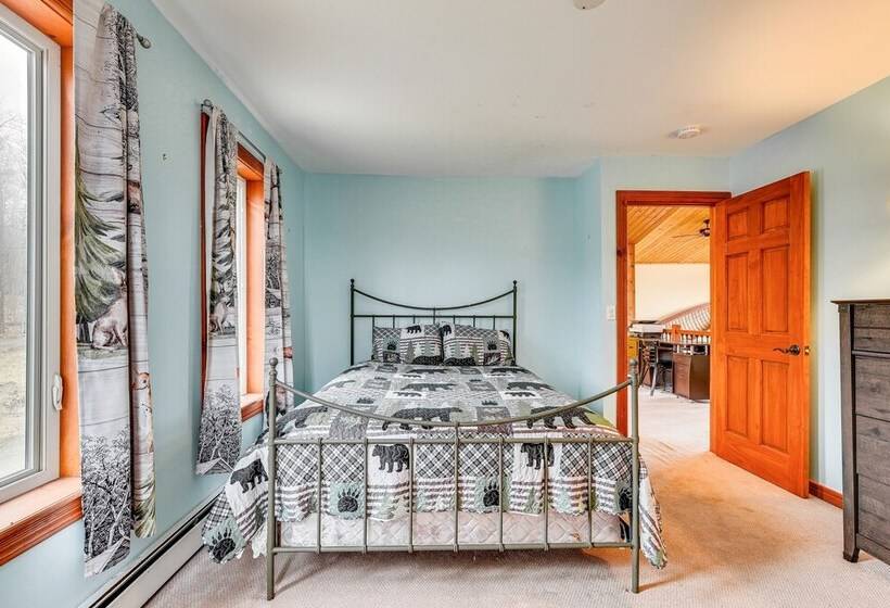 Saranac Lake Home W/ Deck, Grill & Mountain Views!