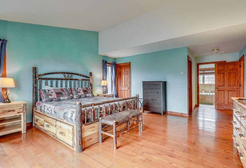 Saranac Lake Home W/ Deck, Grill & Mountain Views!