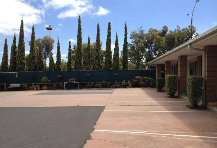 モーテル Rippleside Park Motor Inn