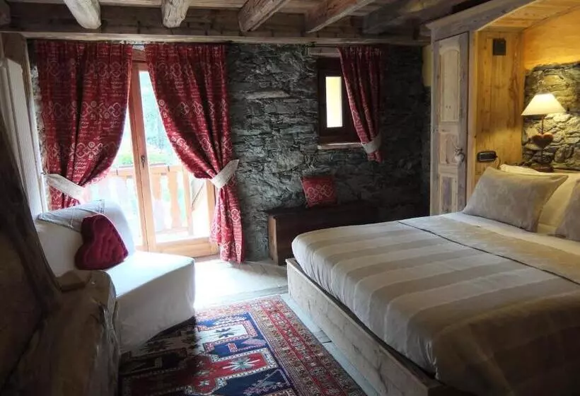 ベッドアンドブレックファースト La Luge D'antan Maison D'hôtes & Spa