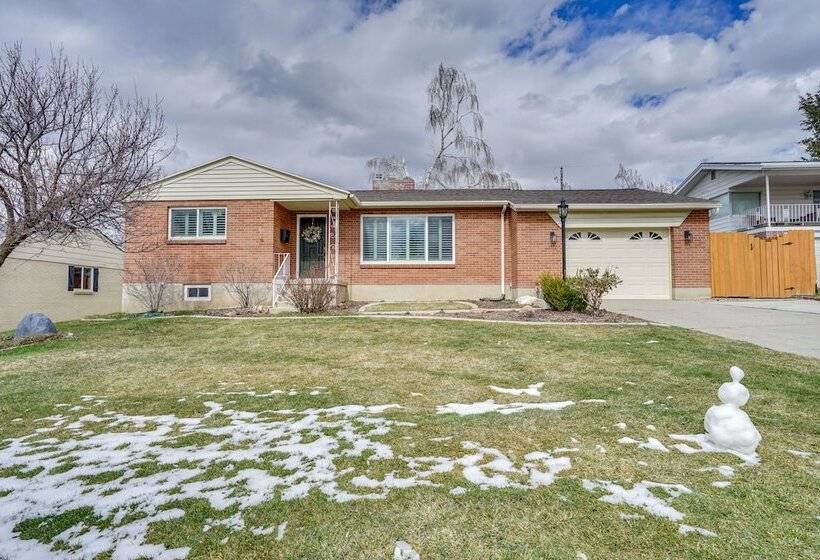 Family Friendly Slc Home Near Skiing & Hiking!