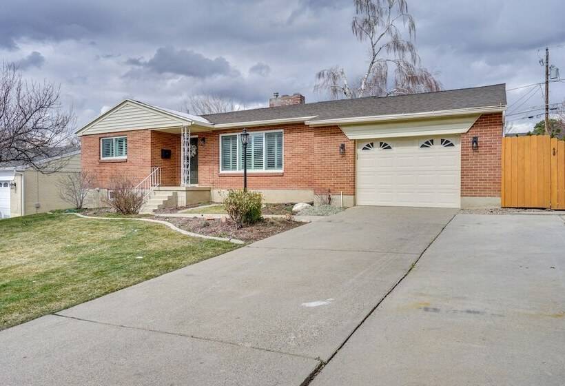 Family Friendly Slc Home Near Skiing & Hiking!