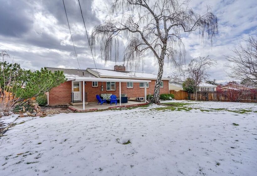 Family Friendly Slc Home Near Skiing & Hiking!