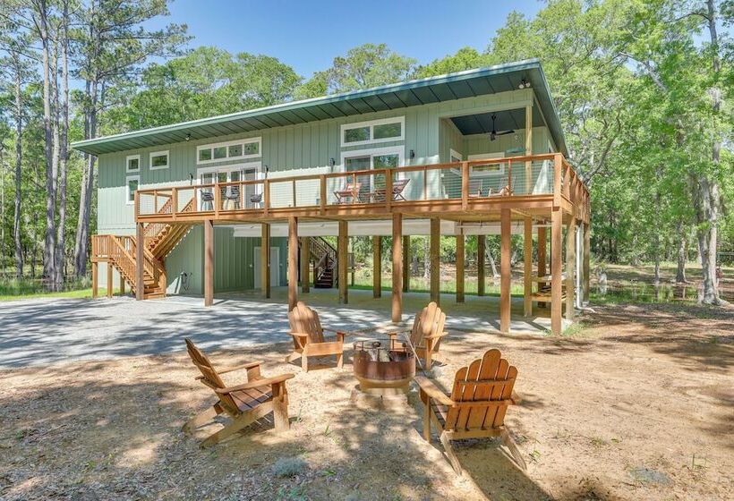 Peaceful Edisto Island Home, 1 Mi To State Park!
