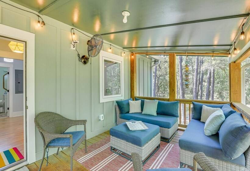 Peaceful Edisto Island Home, 1 Mi To State Park!