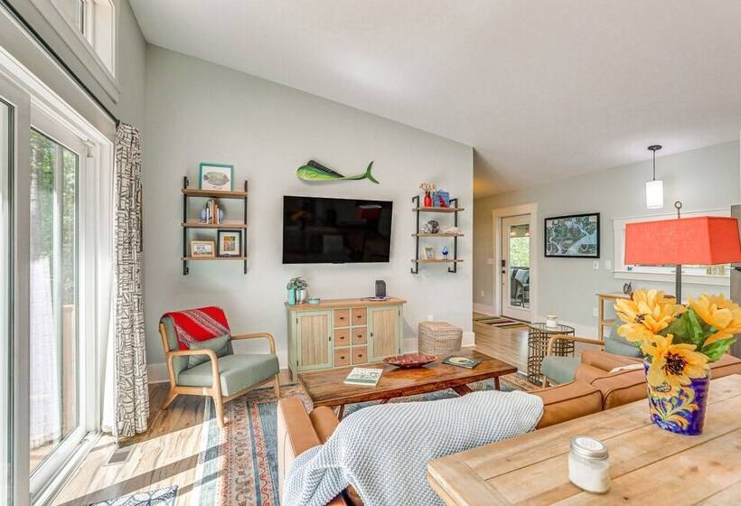 Peaceful Edisto Island Home, 1 Mi To State Park!