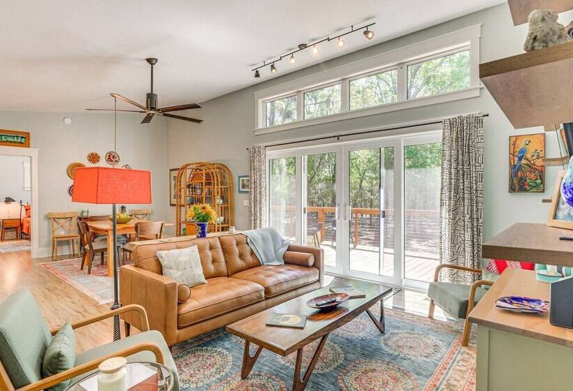 Peaceful Edisto Island Home, 1 Mi To State Park!