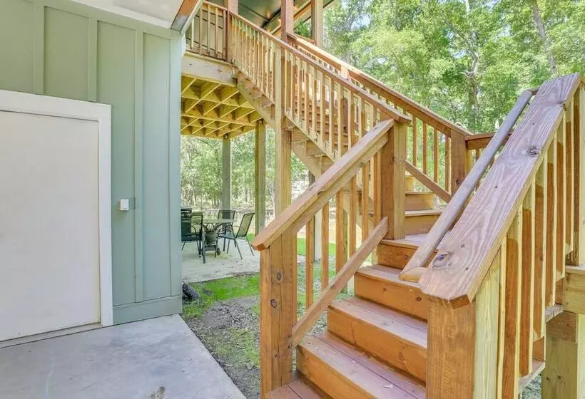 Peaceful Edisto Island Home, 1 Mi To State Park!