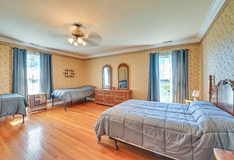 Spacious Ewing Retreat W/ Game Room & Fireplace!