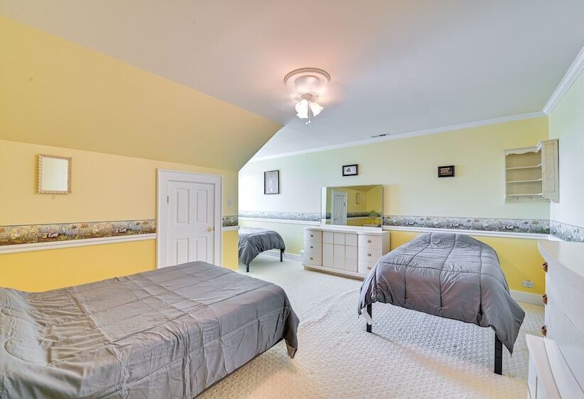 Spacious Ewing Retreat W/ Game Room & Fireplace!