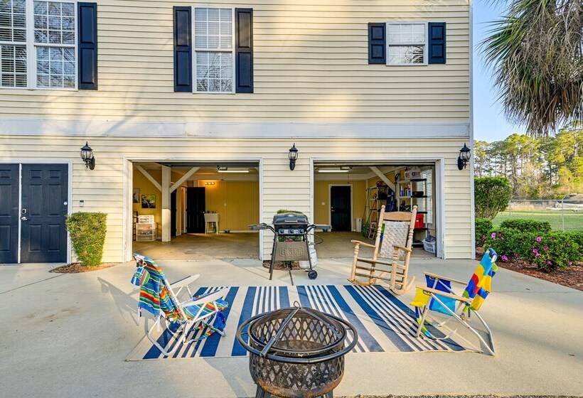 Spacious Murrells Inlet Home   Walk To Beach!