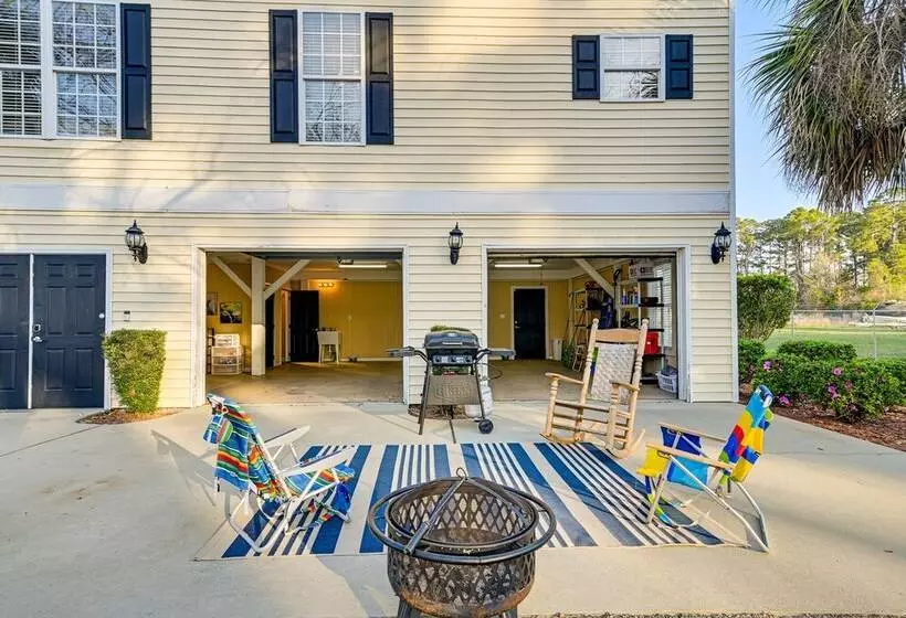 Spacious Murrells Inlet Home   Walk To Beach!