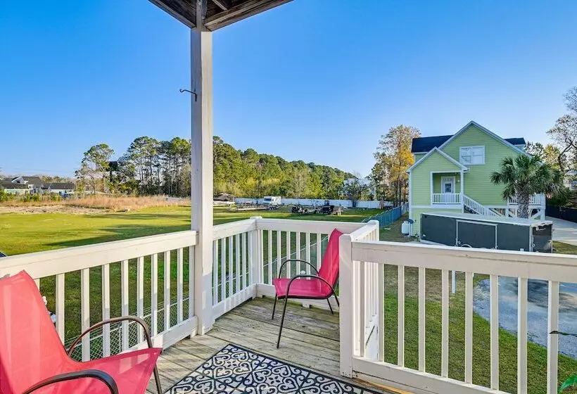 Spacious Murrells Inlet Home   Walk To Beach!