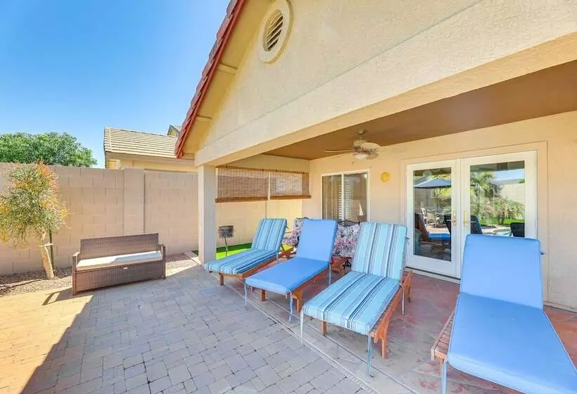 Sunny San Tan Valley Home W/ Backyard Oasis!