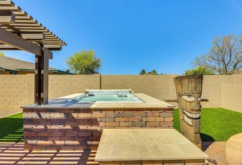 Sunny San Tan Valley Home W/ Backyard Oasis!