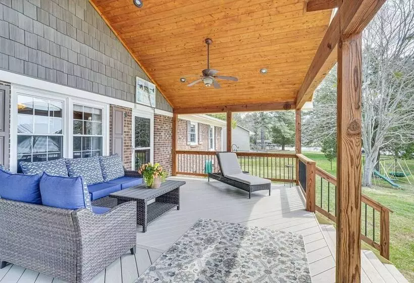 Waterfront Lake Gaston Home W/ Private Dock!