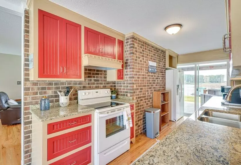 Waterfront Lake Gaston Home W/ Private Dock!