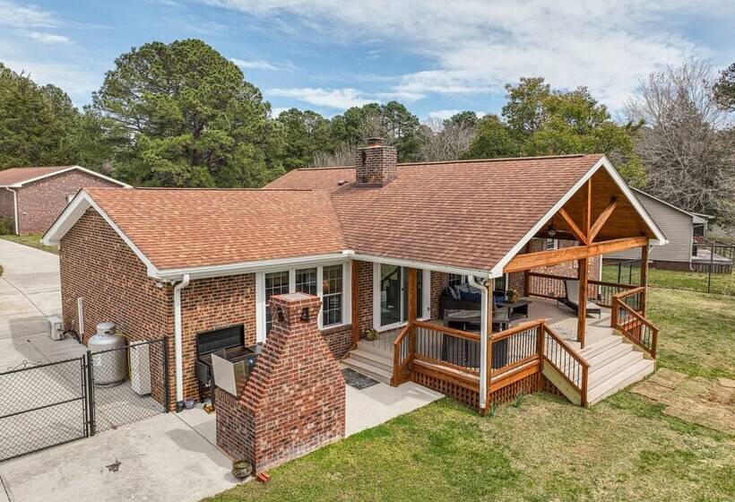 Waterfront Lake Gaston Home W/ Private Dock!