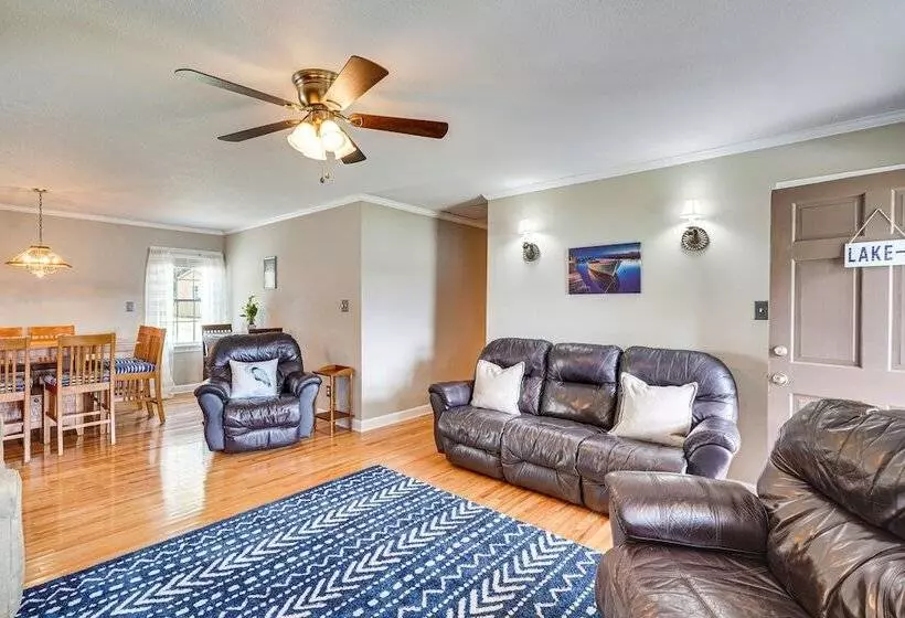 Waterfront Lake Gaston Home W/ Private Dock!