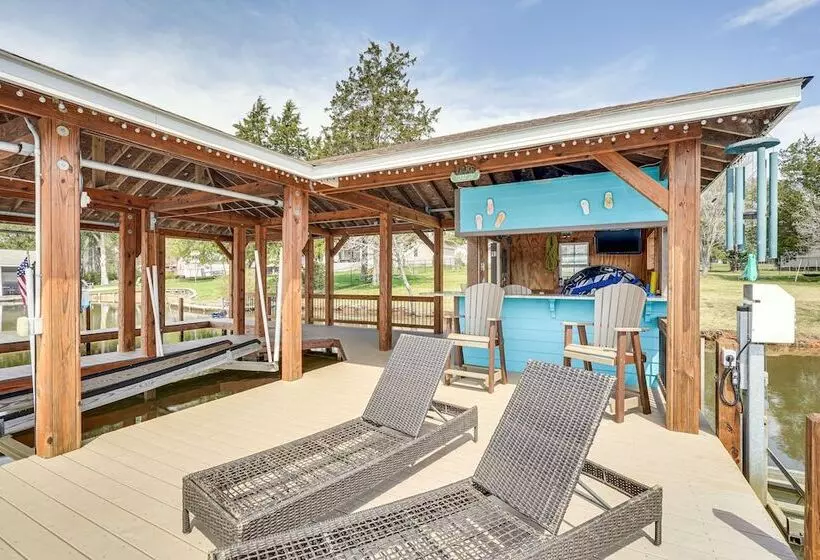 Waterfront Lake Gaston Home W/ Private Dock!