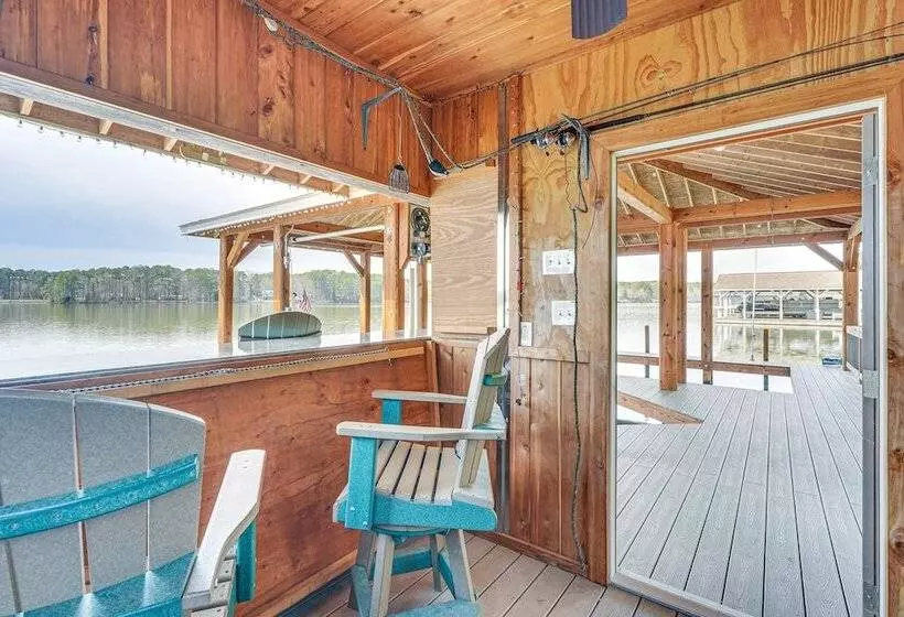 Waterfront Lake Gaston Home W/ Private Dock!