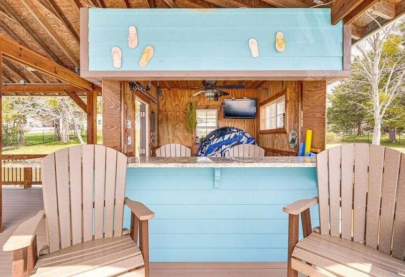 Waterfront Lake Gaston Home W/ Private Dock!