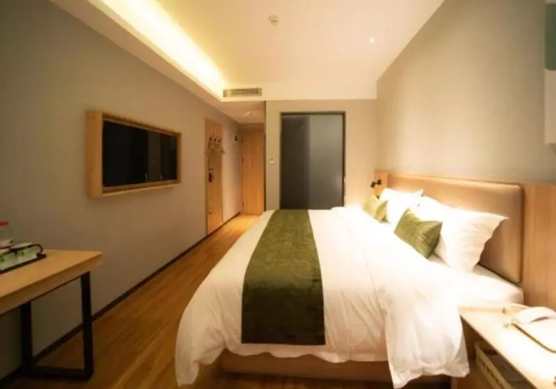 Hotelli Greentree Inn Anhui Hefei Mengcheng Road Beierhuan Express
