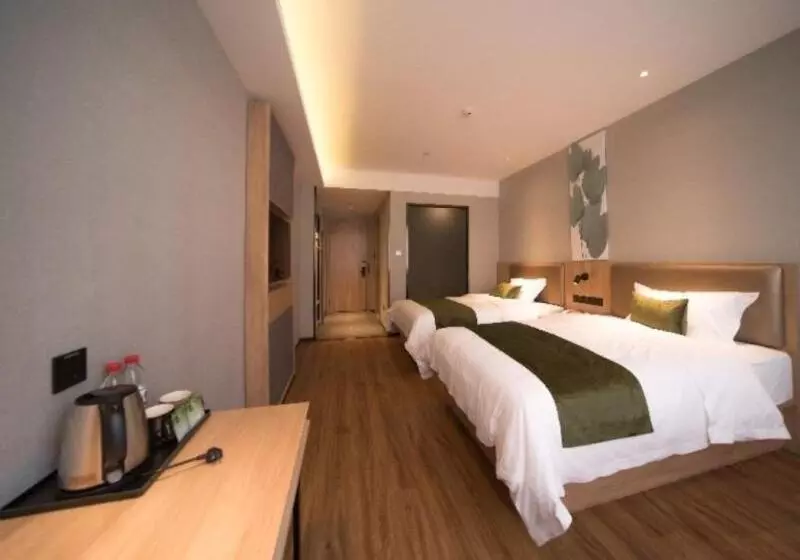 Hotelli Greentree Inn Anhui Hefei Mengcheng Road Beierhuan Express