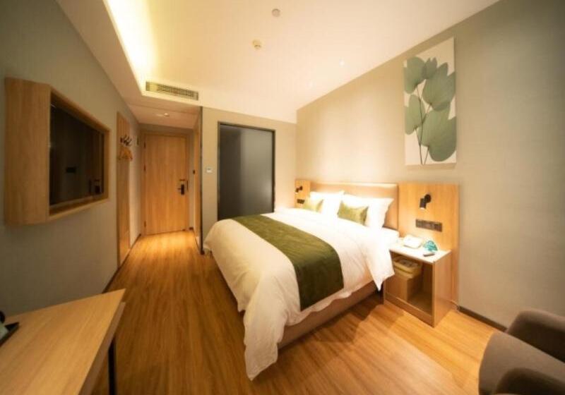 Отель Greentree Inn Anhui Hefei Mengcheng Road Beierhuan Express