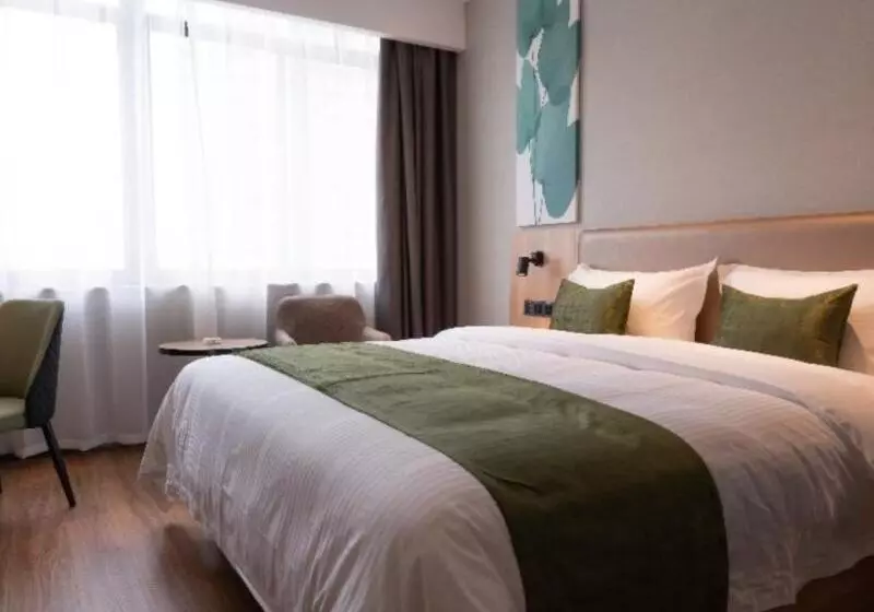Hotelli Greentree Inn Anhui Hefei Mengcheng Road Beierhuan Express