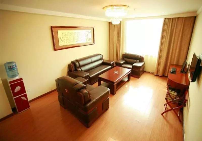 ホテル Greentree Inn Henan Puyang Jingkai Avenue Wuyi Road Business