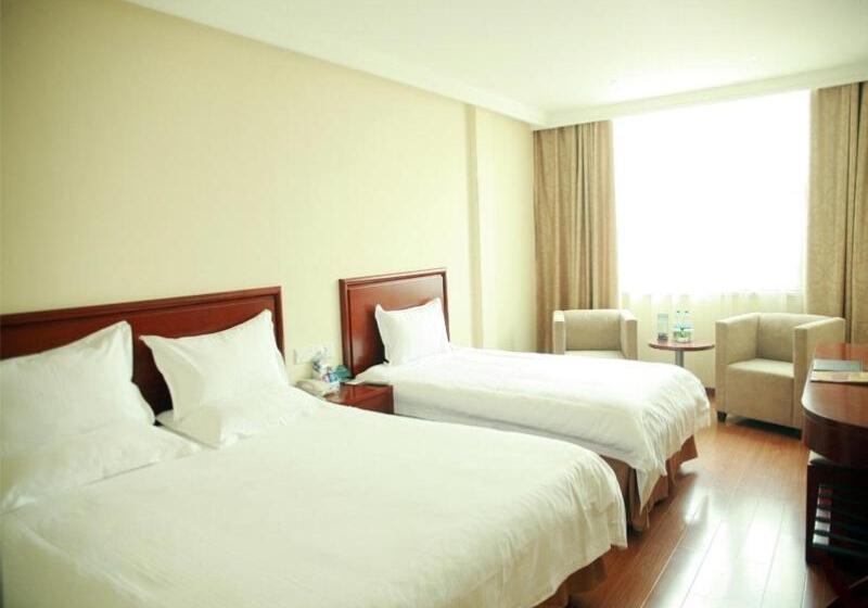 בית מלון כפרי Greentree Inn Henan Puyang Jingkai Avenue Wuyi Road Business