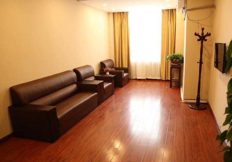 Otel Greentree Inn Shandong Dezhou Kangbo Avenue Stadium Express