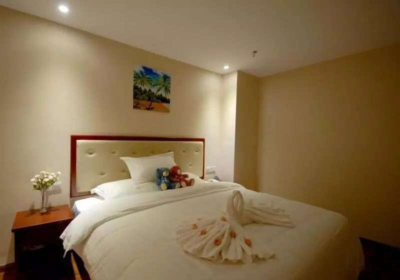 Hotelli Greentree Inn Shandong Taian Bus Station Lingshan Street Express