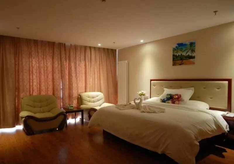 Hotelli Greentree Inn Shandong Taian Bus Station Lingshan Street Express