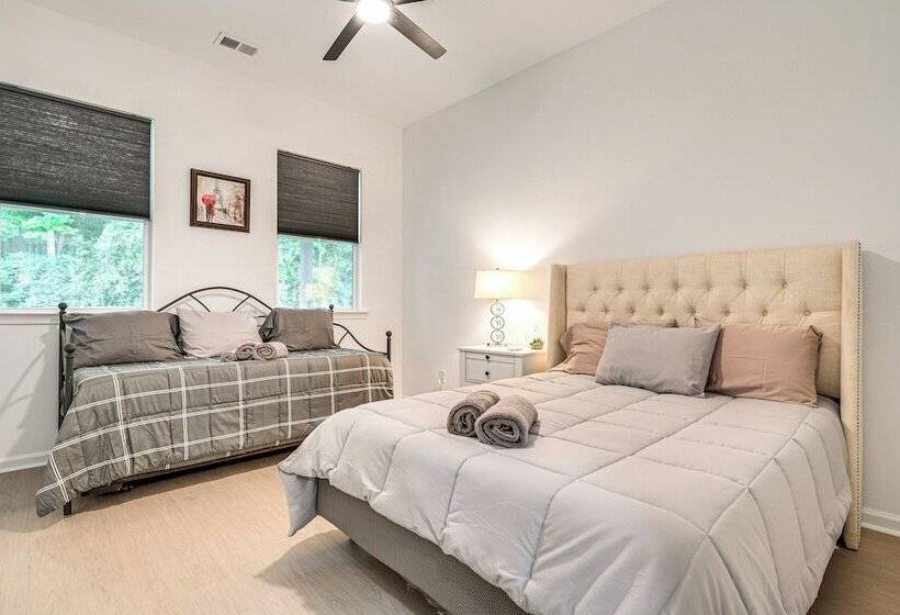 Pet Friendly Hogansville Home: Walk To Downtown!